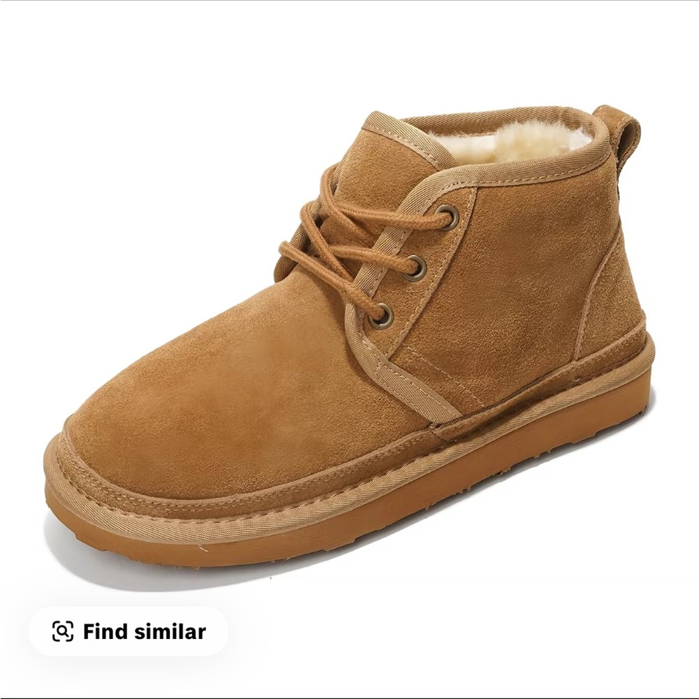 Womens Tan Suede Ankle Boots